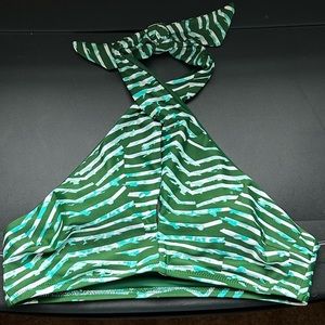 Aerie Crossover Keyhole Halter Bikini Top